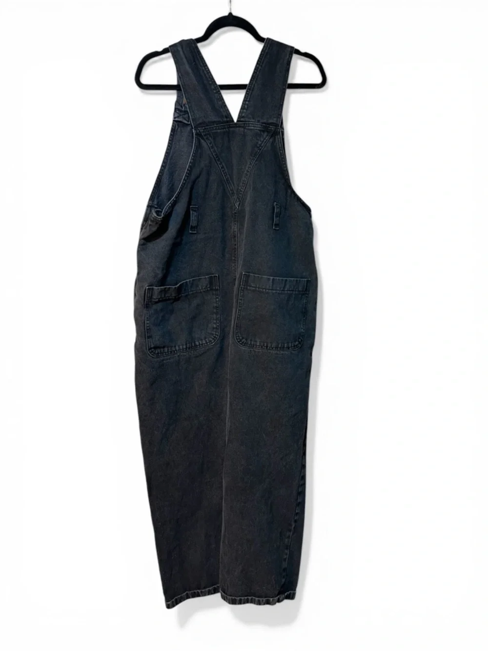 Lucy & Yak Women’s Black Denim Dungarees - Picture 4 of 5